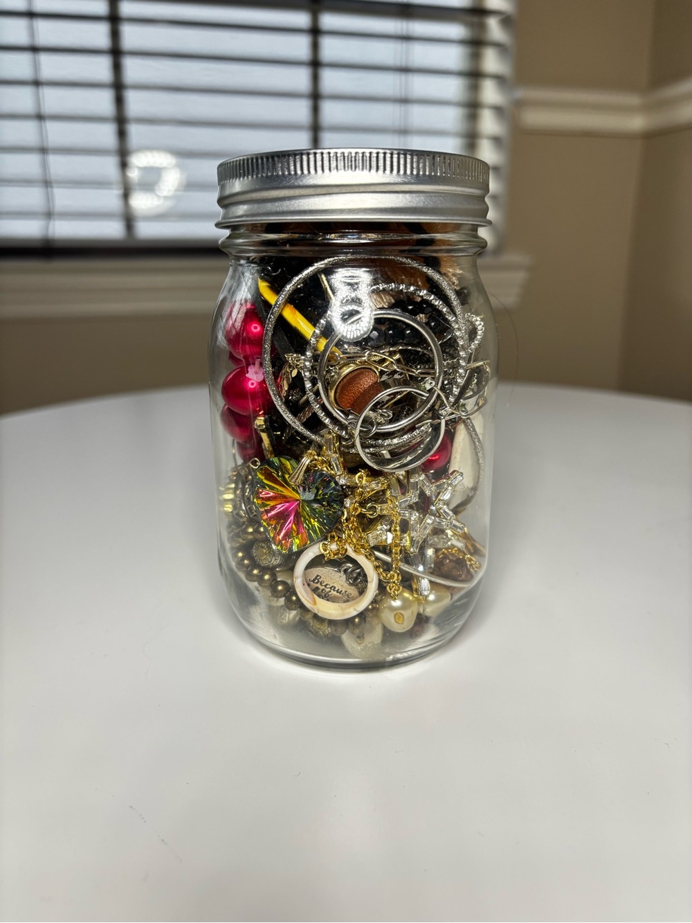 Mystery Jewelry Jar with Vintage - J29